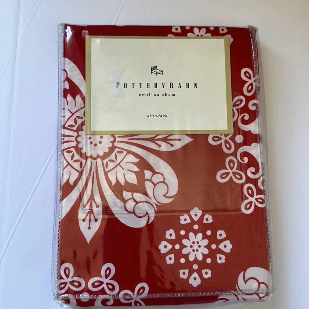Pottery Barn Emilina twin duvet with standard sham